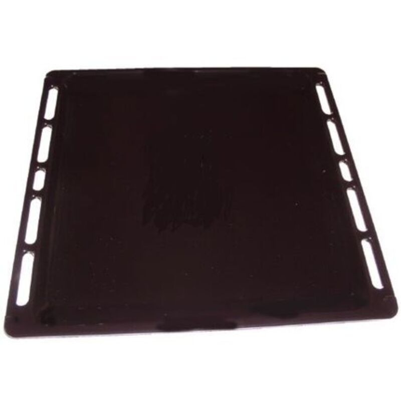 Schwarze Emaillierte Frittierpfanne 403x389mm Für Indesit Herd C00078391