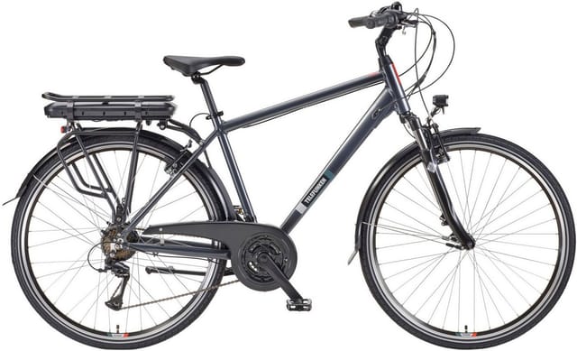 Telefunken E-Bike Trekkingrad E-Trekking Expedition XT485 Herren, 21 Gang Shimano Acera Schaltwerk, Kettenschaltung, Heckmotor, 536,5 Wh, Pedelec, Elektrofahrrad, Trekkingrad, Herren, innerhalb StVZO, 28 Zoll