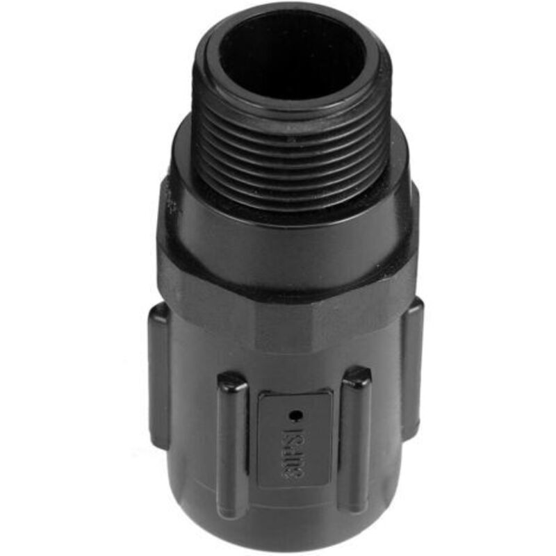 Gartendruckregler 30 Psi 3/4 Zoll Gewinde Tropfbewässerung Druckminderer Ventil Für Bewässerung Landwirtschaft Park Garten (schwarz)
