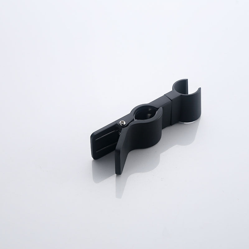 Verstellbarer Duschhalter Aus Zinklegierung, Ersatz-handduschhalter Für 20-29 Mm Rohre, Verchromt, Für Badewanne Und Badezimmer (schwarz)