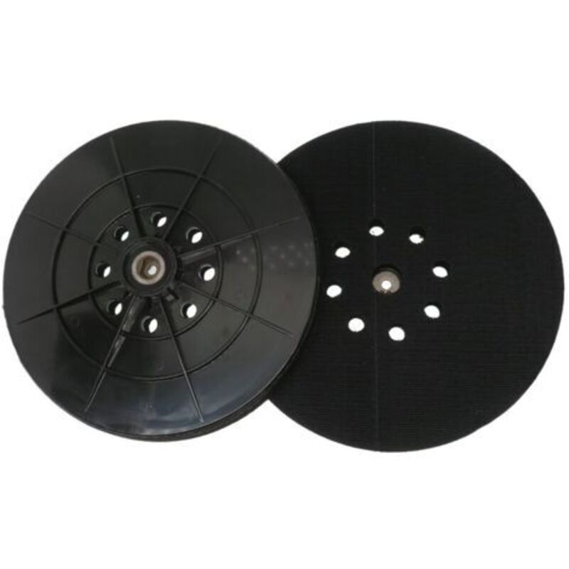 9-zoll-wandpolierscheibe, 8 Löcher, Ohne M10-schaft, Selbstklebendes Schleifpapier, Abrasive Polierscheibe (staubfreie Schleifmaschine Und Kabelschleifmaschine)