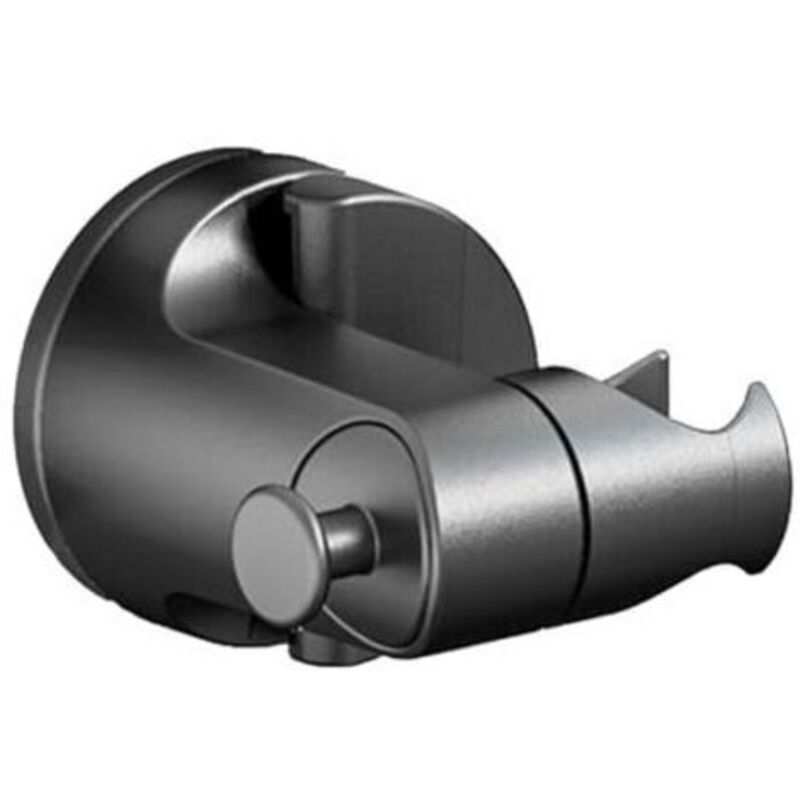 Duschhalterung Mit Saugnapf, Duschbrausehalterung Ohne Bohren, Duschbrausenhalter Mit Saugnapf, Verstellbarer Winkel, Schwarz