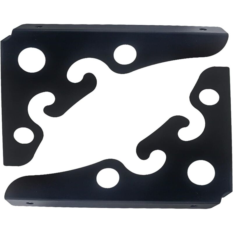 Schwarze Regalträger, Rustikale Wandregalhalterungen, Dreieckige Wandregalstützen, Träger Für Schwebende Regale, Für Küche Und Wohnzimmer (größe: 15x15 Cm/5,9x5,9 Zoll)