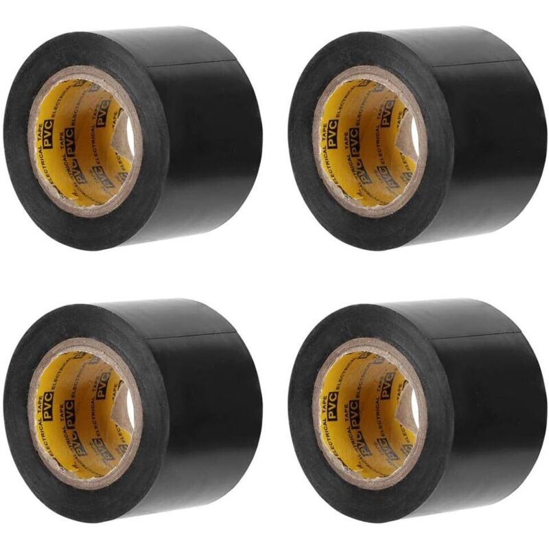 Stücke Aus Wasserdichtem Pvc-isolierband Für Elektriker, Ideal Für Reparaturen, Maße: 4,4 Cm Breite, 11 M Länge (schwarz)