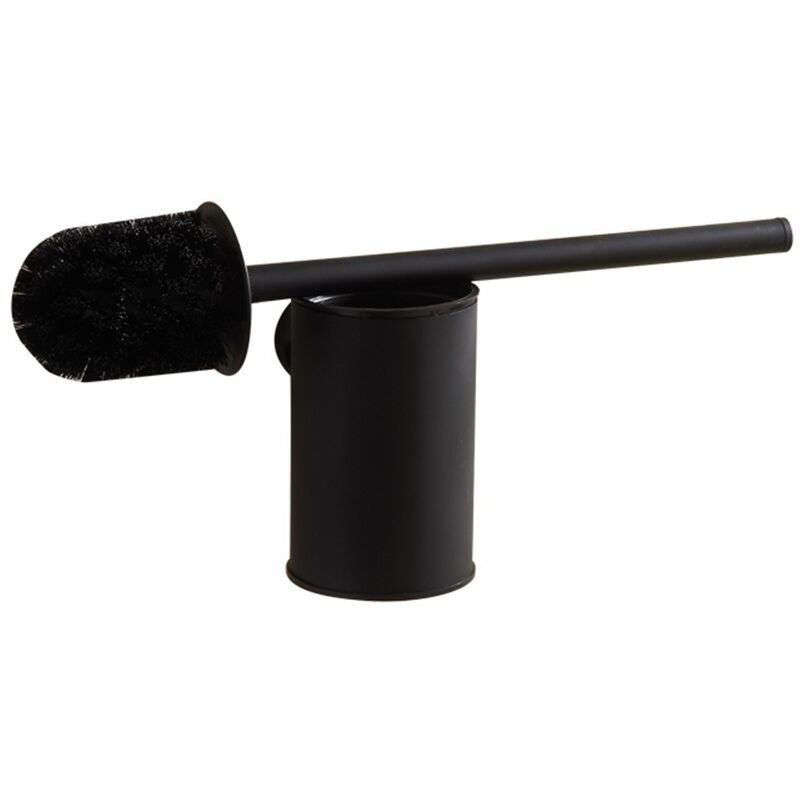 Schwarzer Wc-bürstenhalter Für Wandhängetoilette Mit Wandmontage, Wc-bürste, Wc-bürste, Wc-bürste Aus 304 Edelstahl