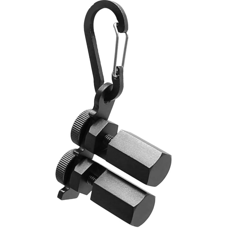 Multifunktionale Treppenlehren Mit Karabiner Für Holzwerkzeuge, Messknöpfe Für Kreissägen (schwarz)