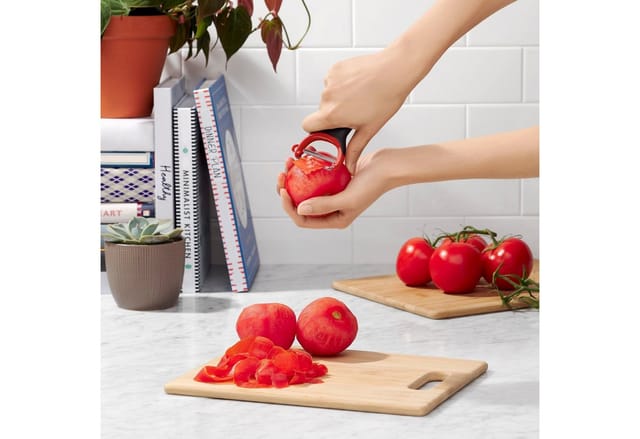 OXO Good Grips Kartoffelschäler Schäler-/Peeler-Set, (Set, 3-tlg), mit Edelstahlklinge