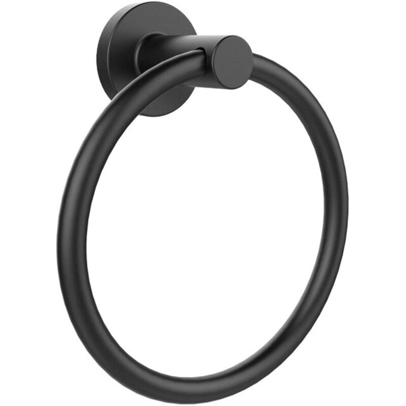 Edelstahl-handtuchring, Badezimmer-ring, Schwarzes Modell