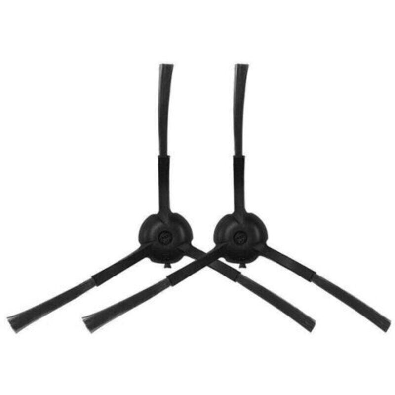 Original-zubehör, Seitliche Silikonbürsten Für Staubsauger Q7 Max/s7 Max Ultra/s7 Maxv Ultra/s7 Pro Ultra/s8 Series +/s8 Pro Ultra/q Revo/q5 Pro+, 2er-pack (schwarz)
