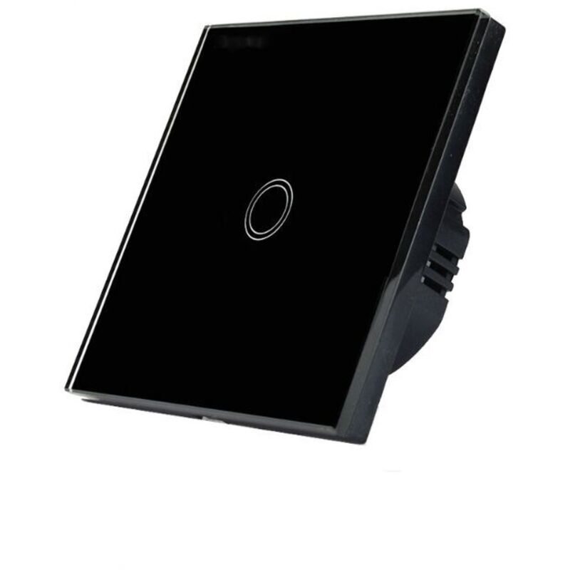 Dimmer Für Led, Touch-schalter, 1-wege-wand-touch-schalter, Schwarz