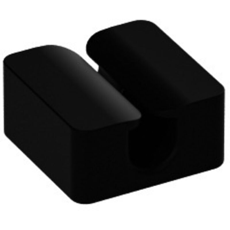 25 Stück Silikon-kabelhalter-clips, Selbstklebende Verstellbare Kabelbinder, Vielseitige Kabelmanagement-clips, Ladekabelhalter Für Den Schreibtisch, Schwarz, 22 Cm