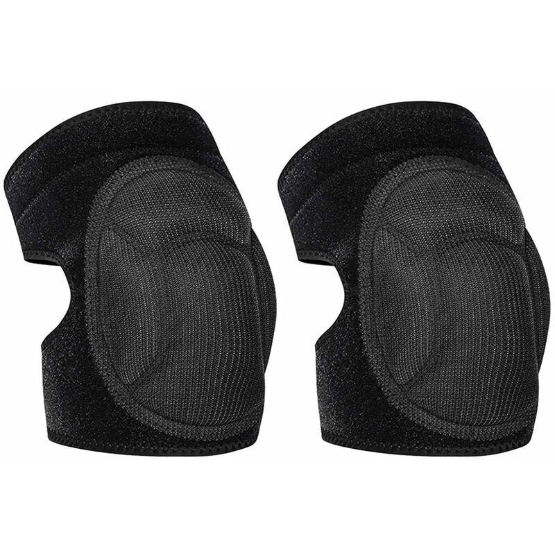Unisex-knieschoner Für Outdoor-sport, Reinigung, Hausarbeit, Bodenreinigung, Gartenarbeit, Knieschoner Und Kniepolster Für Dachinstallationen Und Schweißen, Größe L (schwarz)