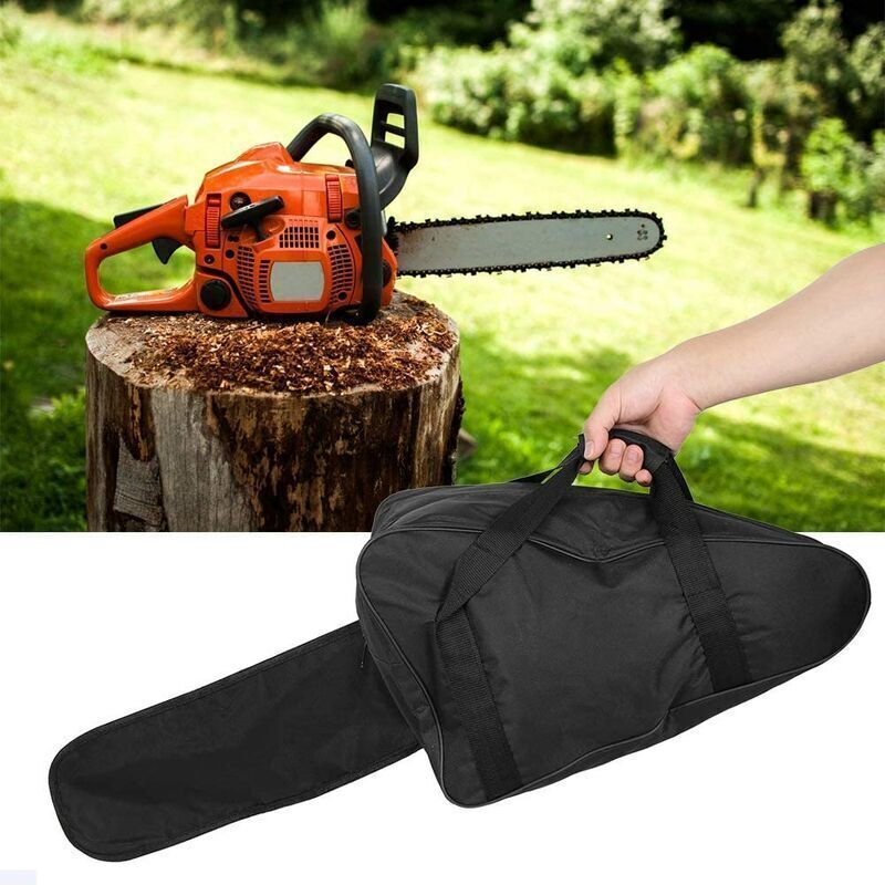Werkzeugtasche 90 Cm Tragetasche Für Kettensäge, Tragbare Kettensägenbox, Schwarz