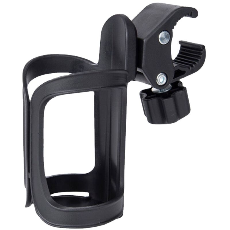 Universeller Getränkehalter Für Kinderwagen/fahrräder, Schwarz, Verstellbar –