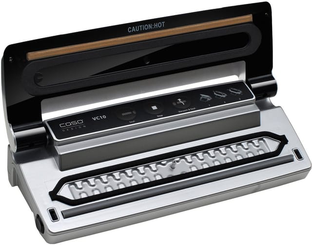 Caso Vakuumierer VC10, Rollenbreite 30 cm, 110W, inkl. 10 Profi-Beutel, separate Schweißfunktion