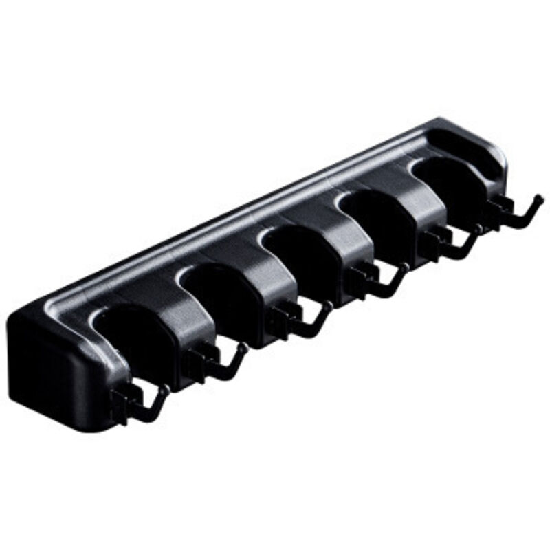 Porte-balai-home Gadgets Porte-balai Selbstklebend, Robuster Wandhalter Für Mopps, Aufhänger Für Besenklammern, Besenaufbewahrung, Aufbewahrungsorganisator, Schwarz