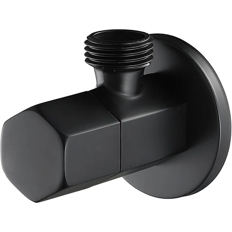 Absperrventil Für Wc Aus Messing, Absperrhahn G1/2", Dreieckiges Ventil Für Dusche Und Bad