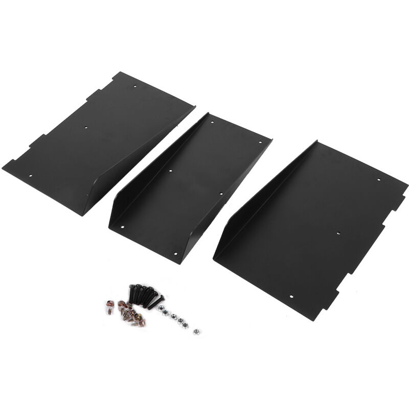 Schwarzer Heckflügel-diffusor Für Universelle Autos, Einfache Installation, Hochwertiges Abs-material, Stabil Und Geräuschreduzierend, Zuverlässige Verwendung, Teile Von