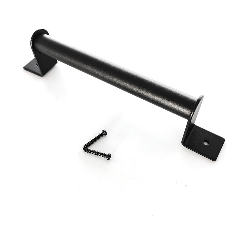 Schwarzer, Robuster Türgriff Aus Kohlenstoffstahl Für Schiebetüren, 23 Cm
