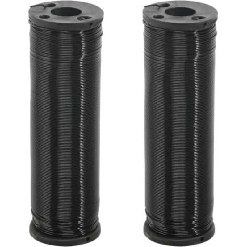 200 M Blumendraht 0,67 Mm Verpackungsdraht Floristischer Draht Galvanisierter Draht Weicher Eisendraht Gartendraht Schwarz Zum Binden Von Blumen Und Pflanzen (100 M/rolle)