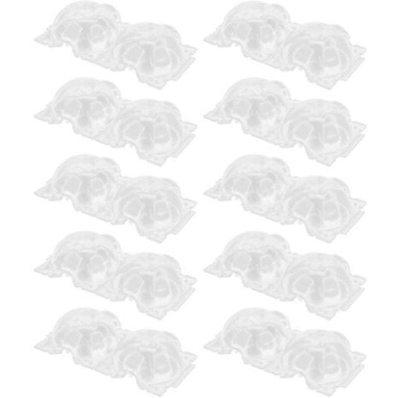 10 Stück 12 Cm Pflanzenvermehrungsboxen, Kunststoffbehälter, Transparente Bewurzelungsvorrichtungen Für Den Hausgartenbau, Dubuns