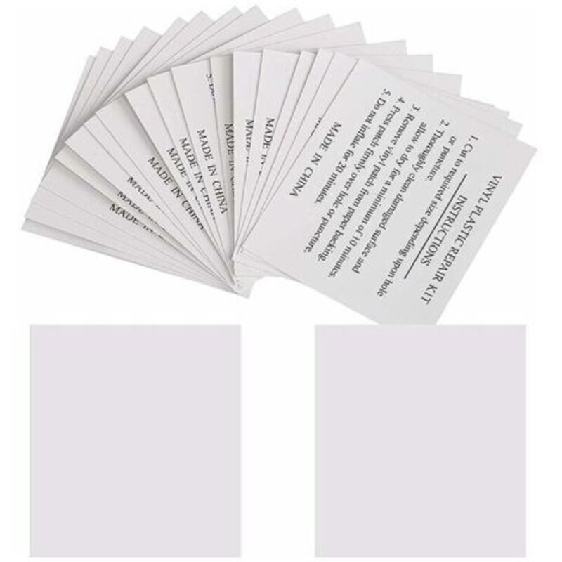 Serbien – 50er Pack Reparaturpatches 5,5 X 6,5 Cm – Transparente Flicken Für Pools, Luftmatratzen, Schwimmringe – Langlebige Und Wasserdichte Lösung