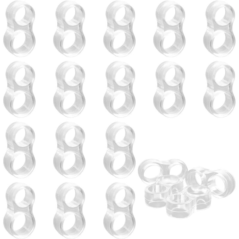 20 Stück Türgriffschutz, Wandtürstopper, Transparenter Wandtürstopper, Pvc-türgriffstopper, Für Innen- Und Außenbereich