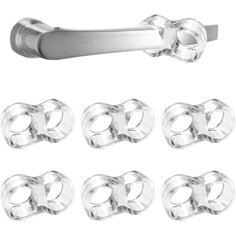 Türstopper Für Pvc-griffe / Kleine Silikon-türstopper / Transparente, Ungiftige Türstopper