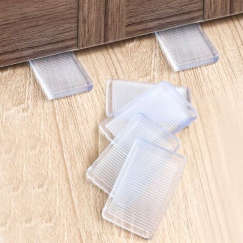 8er-set Transparente Kunststoff-tischkeile, Nivellierkeile Für Möbel, Ausgleichskeile Für Unebene Böden