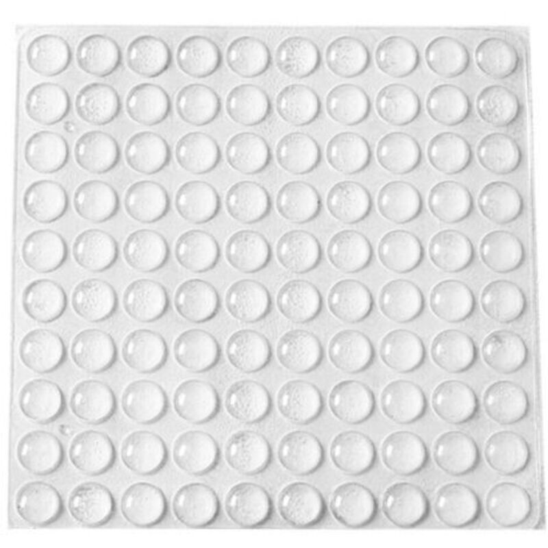 Gummischutzpuffer, 200 Stück Wandtürstopper, Türdämpfer, Neues Wiederverwendbares Material, Transparente Selbstklebende Stoßfeste Füße Zum Schutz Von Wänden Und Möbeln (10×3 Mm)