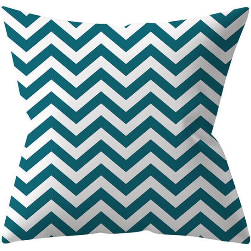 4er-set Outdoor-kissenbezüge, Wasserdichte Leinen-kissenhülle Für Sofa 45x45 Cm, Grünpflanze, Dekorative Gartenkissen (45 X 45 Cm, Türkis 14)
