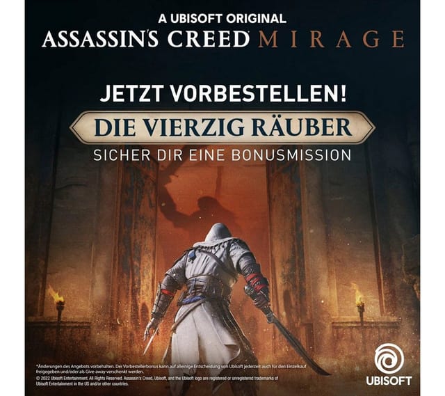 Assassin's Creed Mirage Deluxe Edition - (kostenloses Upgrade auf PS5) PlayStation 4