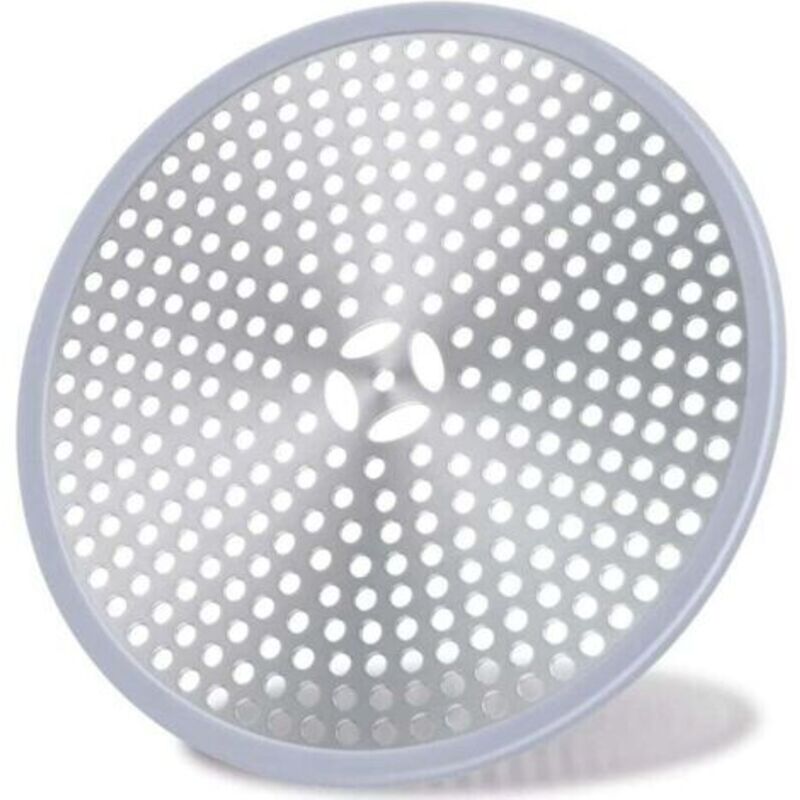Duschablauf, Haarsieb, Sieb Für Duschablauf, Duschgitter Gegen Haare, Abdeckungs-sieb Für Waschbecken, Haarfang Für Dusche Und Ablauf - Edelstahl Silber Und Silikon 1