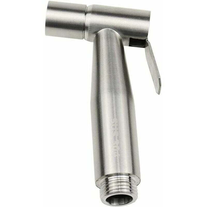 Edelstahl-bidet-dusche Für Wc, Windelsprayer, Manuelles Bidet-spray Für Die Persönliche Hygiene, Badezimmer-dusche, Wc - Silber