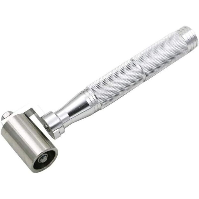 Flache Tapetenwalze 34 Mm, Andruckrolle Für Nahtkanten, Aus Edelstahl