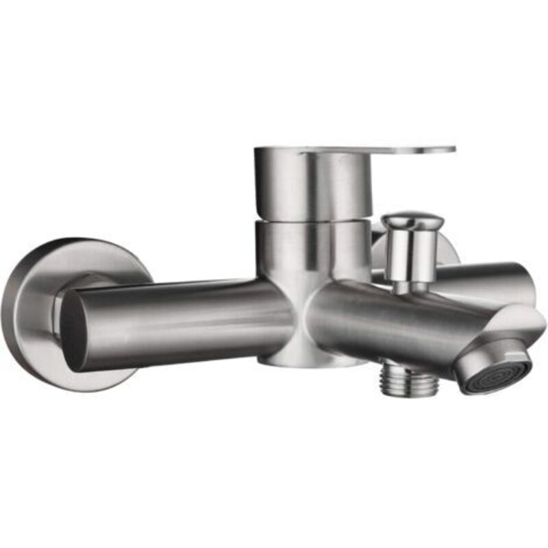 304 Edelstahl-wannenarmatur Für Badezimmer Und Dusche, Silber