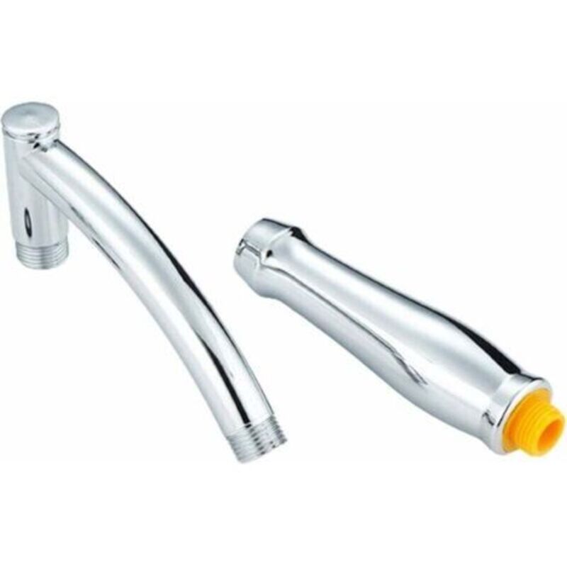 Duschverlängerung, Verstellbarer Duscharm, Praktischer Duschverlängerungsarm Aus Abs Zum Verbinden Und Verlängern Des Duschkopfs, 1 Stück (silber)