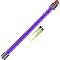 Teleskoprohr Starre Verlängerung Kompatibel Mit Dyson V11 V10 V15 V8 V7 Länge 73 Cm Schnellverschlussrohr - Lila