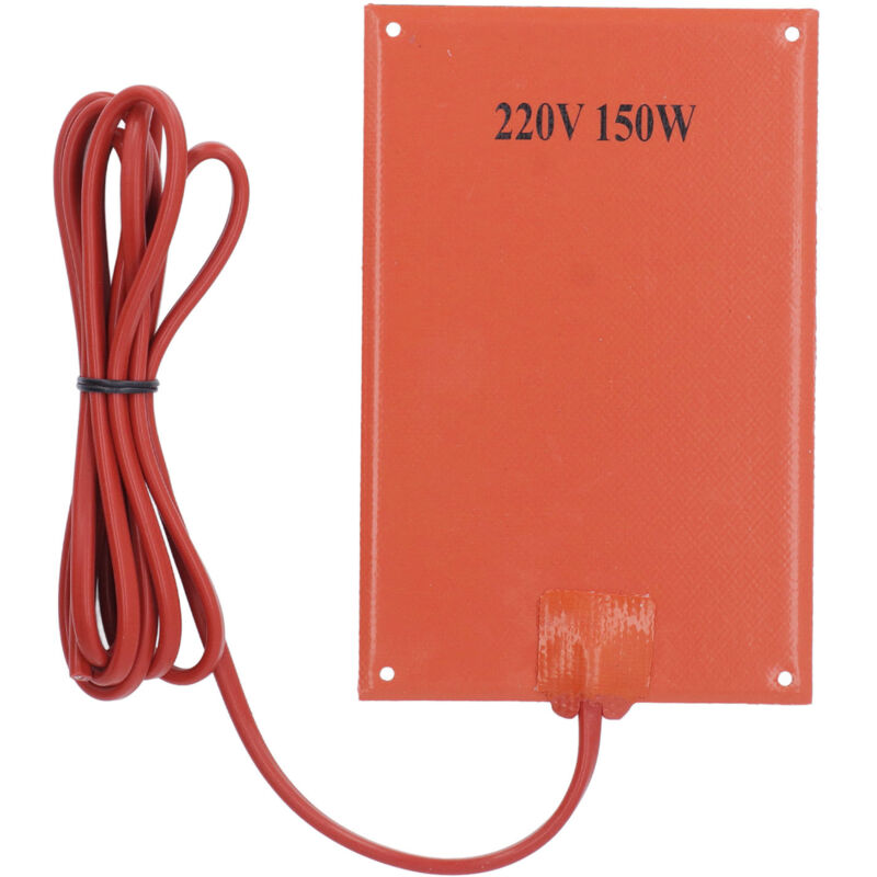 Gernie Silikon-heizmatte, 150w 220v Silikongummi-heizkissen, Elektrische Silikongummi-heizdecke, Elektrische Heizplatte Zur Entfeuchtung