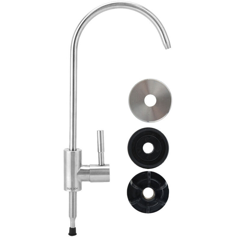 Küchenarmatur Aus Edelstahl, Waschbeckenarmatur, Wasserfilterarmatur G1/4in