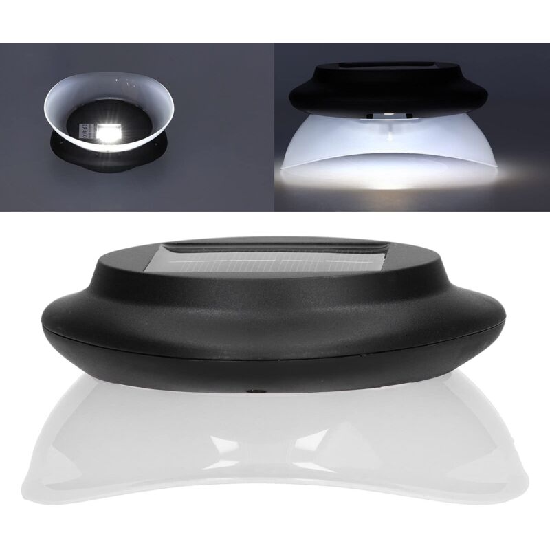 Led-außenleuchte, Integrierter Akku, Gleichmäßige Beleuchtung, Keine Verkabelung, Ip55 Wasserdichte Gartenleuchte Mit Lichtsensor Für Höfe Und Sehenswürdigkeiten