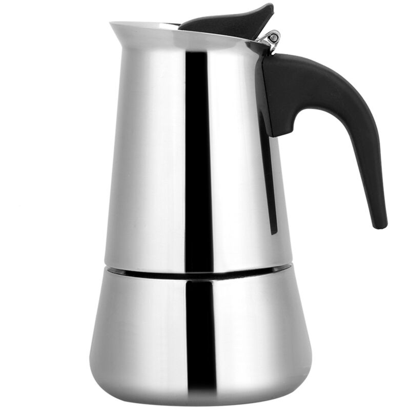 9 Tassen, Brikka, Tragbarer Mokka-kaffeekocher Aus Edelstahl, Moka-pot (100 Ml)