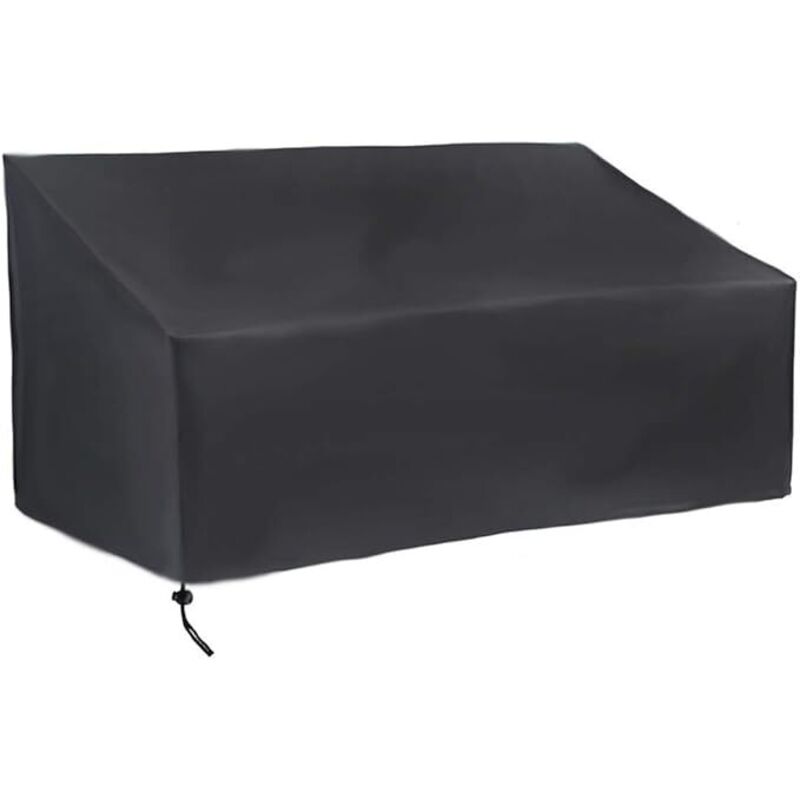 Abdeckung Für Gartenbank 4-sitzer, Staubdichte Abdeckung Für Outdoor-bank, Patio, Uv-beständig, Wasserdicht, Winddicht, Schutzhülle Aus Oxford-stoff Für Sofa (190x66x89cm)