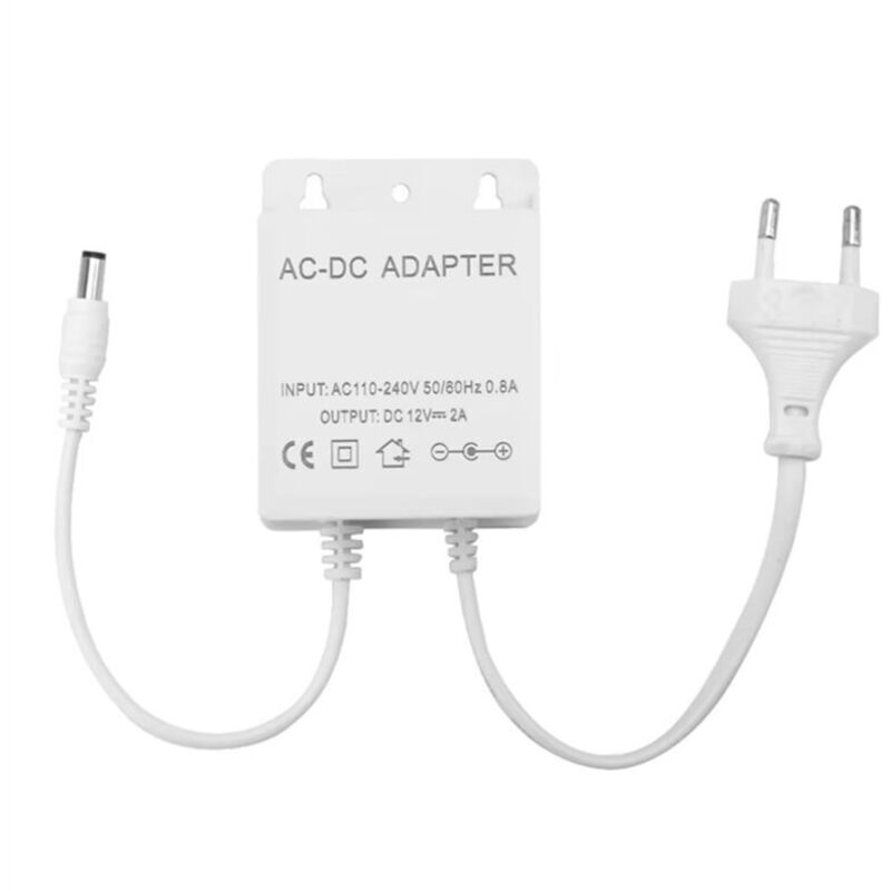 Netzteil Sektor 110-240 V Ac Ausgang 12 V Dc Eu-stecker Überwachungskamera Cctv Ip Ahd Wasserdicht