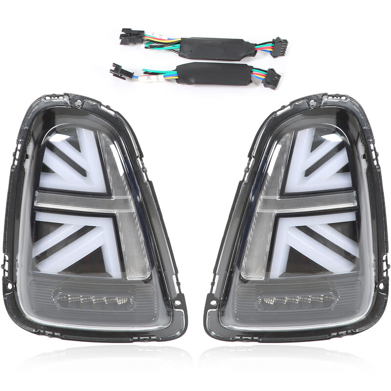 Led-rückleuchten-retrofit Für Mini Cooper R56 2007-2013 – Ip67 Wasserdicht – Schwarzes Abs-gehäuse – Plug-and-play-installation – Paar Links Und Rechts