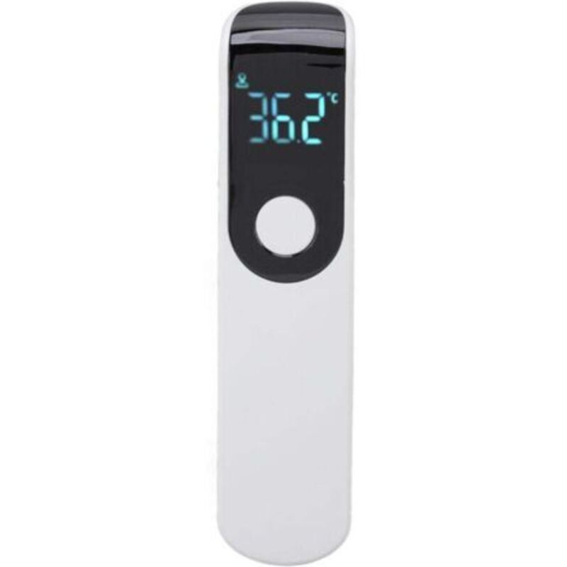 Berührungsloses Infrarot-thermometer, Tragbares Digitales Stirnthermometer Für Hotels Und Zuhause. Weißes Design, Einfach Zu Bedienen Und Zuverlässig.
