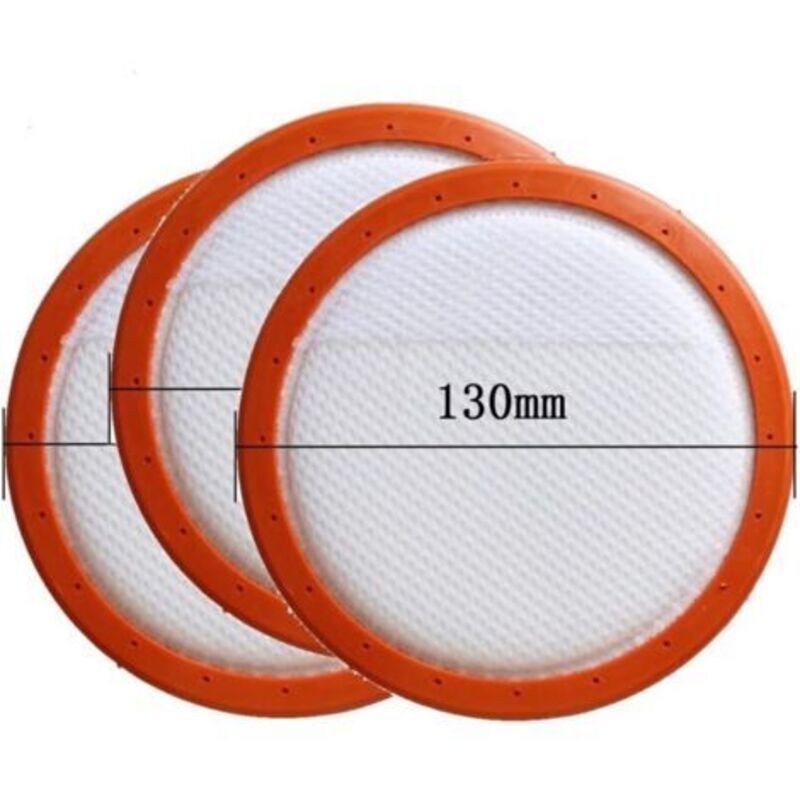 Waschbarer Runder Baumwollfilter Für Midea Staubsauger C3-l148b C3-l143b Vc14a1-vc 130 Mm Hepa-filterelemente 3 Stück Fd10648314