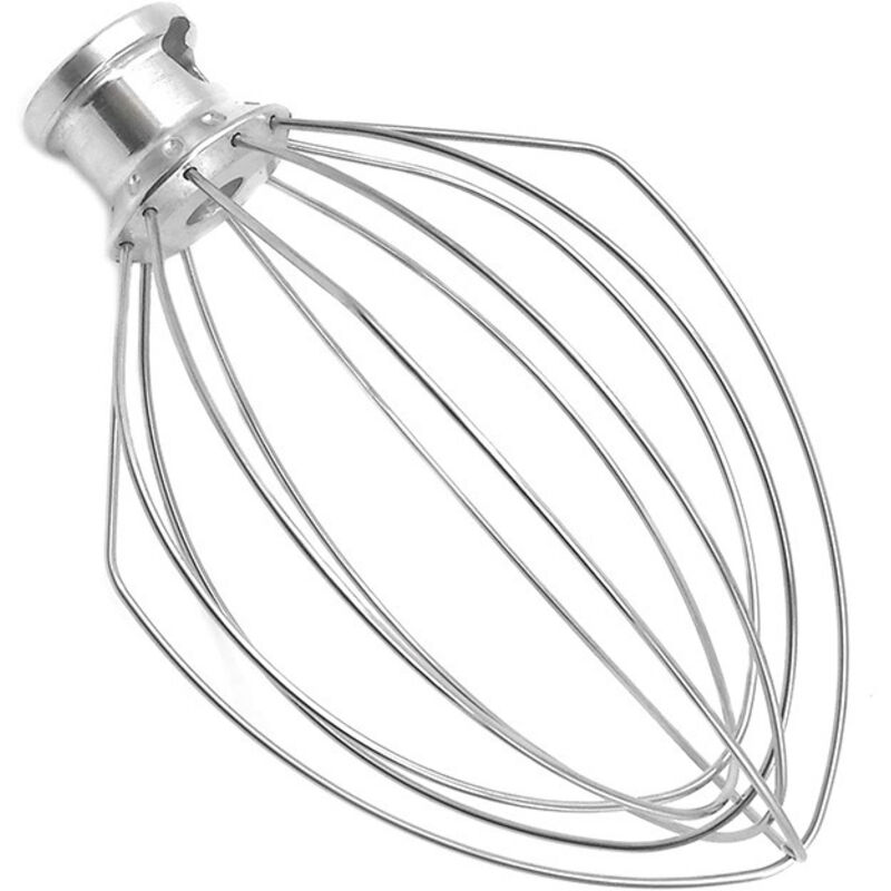 K45ww Edelstahl-schneebesen Für Kitchenaid, 6-draht-schneebesenaufsatz, Für Kitchenaid Kippkopf-rührgeräte, K45ss, Ksm75, Ksm95, Ksm150ps, Ksm152ps Und Ksm155gb Zubehör
