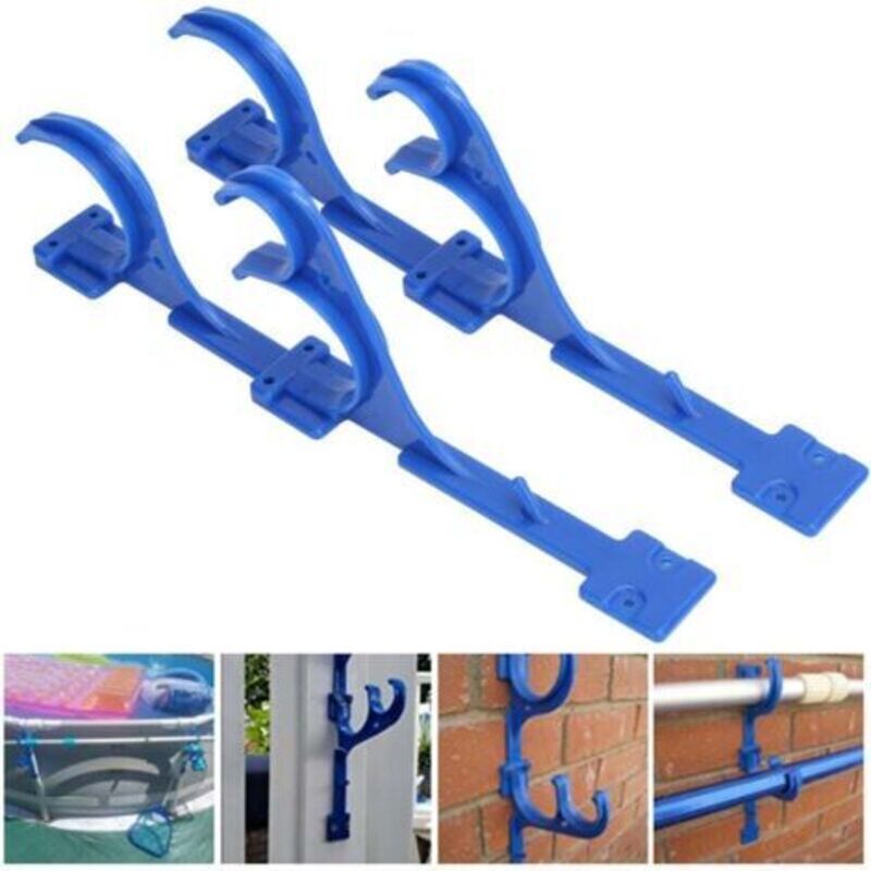 Kunststoff-haken Zum Aufhängen Von Schwimmbädern, Teleskopischer Pfosten, Saugschlauch, Gartengeräte