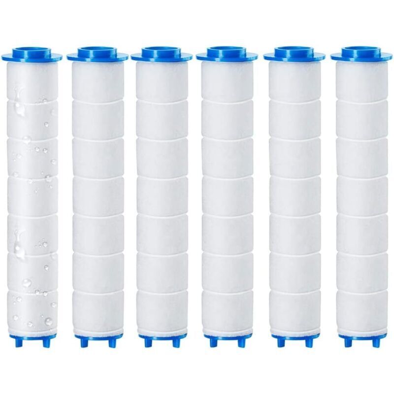 10 Stück Universelle, Austauschbare Duschfilter, 9,5 X 2 Cm, Mit Negativen Ionen Für Abnehmbare Duschköpfe, Umkehrosmose, Chlor- Und Fluoridfiltration Sowie Partikelfilterung